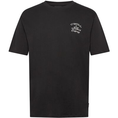 O'neill Beach Chest Print T-Shirt L BLACK OUT L O'neill Beach Chest Print T-Shirt L BLACK OUT L