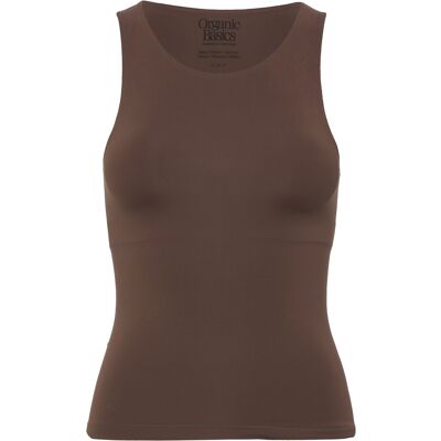 Organic Basics Smooth Tank Top S WALNUT S Organic Basics Smooth Tank Top S WALNUT S