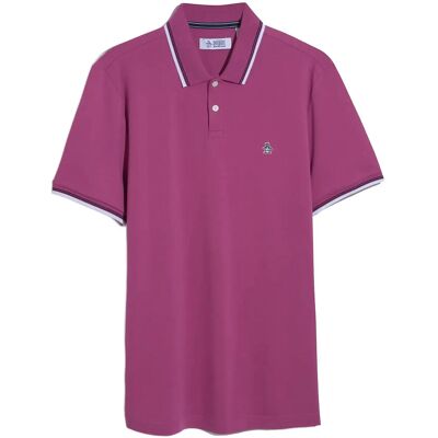 Original Penguin Tipped Polo Tn Cl Piq XXL MAGENTA HAZE XXL Original Penguin Tipped Polo Tn Cl Piq XXL MAGENTA HAZE XXL