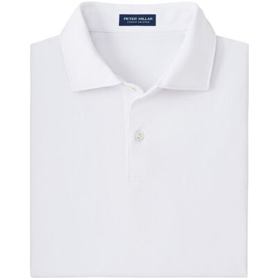 Peter Millar Solid Performance Jersey Polo XXL WHT XXL Peter Millar Solid Performance Jersey Polo XXL WHT XXL