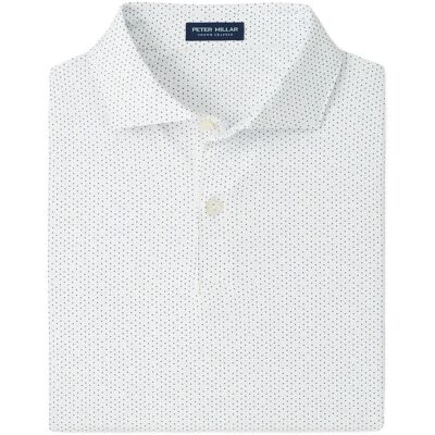 Peter Millar Fermata Performance Jersey Polo - Edwin Spread Col XL WHITE XL Peter Millar Fermata Performance Jersey Polo - Edwin Spread Col XL WHITE XL