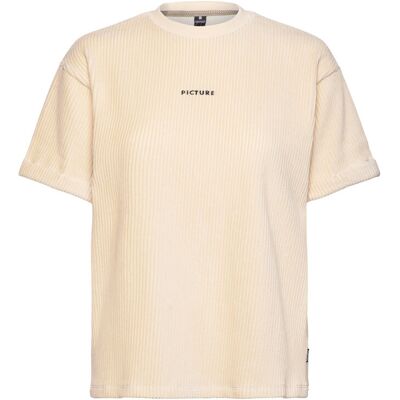 PICTURE ORGANIC CLOTHING Kiarra Velours Tee XS WHITECAP GRAY XS PICTURE ORGANIC CLOTHING Kiarra Velours Tee XS WHITECAP GRAY XS
