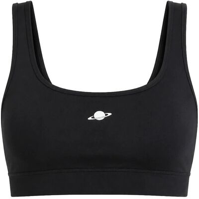 Planet Nusa Calm1 Power Sports Bra XXS BLACK XXS Planet Nusa Calm1 Power Sports Bra XXS BLACK XXS