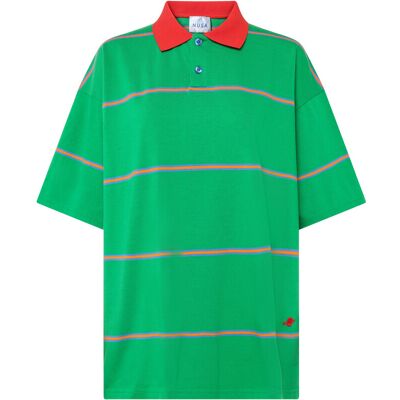 Planet Nusa Chukker1 Tee S RED/GREEN STRIPES S Planet Nusa Chukker1 Tee S RED/GREEN STRIPES S