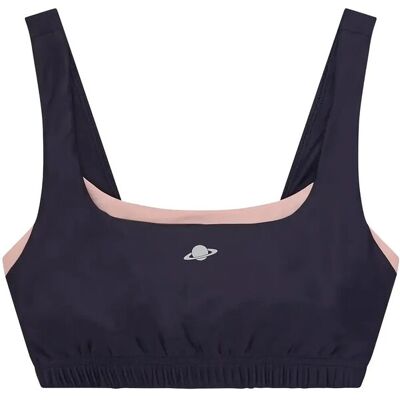 Planet Nusa Fitness1 Power Sports Bra XXS NAVY/ROSE PINK XXS Planet Nusa Fitness1 Power Sports Bra XXS NAVY/ROSE PINK XXS