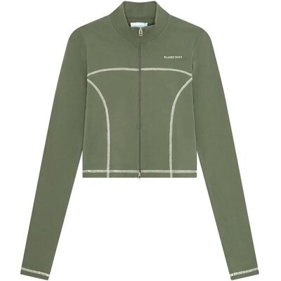 Planet Nusa Retreat1 Zip Soft XXS DARK SAGE GREEN XXS Planet Nusa Retreat1 Zip Soft XXS DARK SAGE GREEN XXS