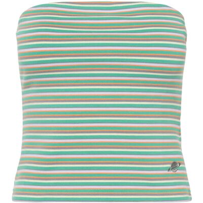 Planet Nusa Top It Off1 Comfort L MINTY/ORANGE/MULTI STRIPES L Planet Nusa Top It Off1 Comfort L MINTY/ORANGE/MULTI STRIPES L