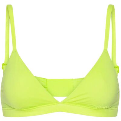 Planet Nusa Triangle1 Bralette XXS NEON GREEN XXS Planet Nusa Triangle1 Bralette XXS NEON GREEN XXS