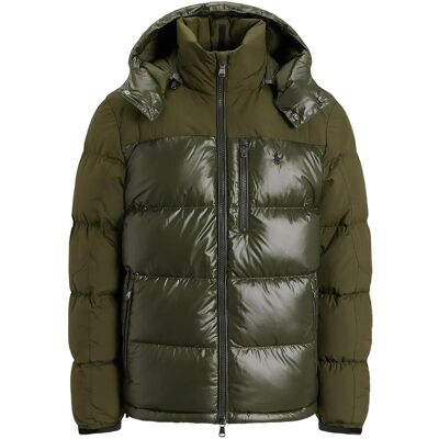 Polo Ralph Lauren The Gorham Two-Tone Down Jacket S DARK LODEN MATTE S Polo Ralph Lauren The Gorham Two-Tone Down Jacket S DARK LODEN MATTE S