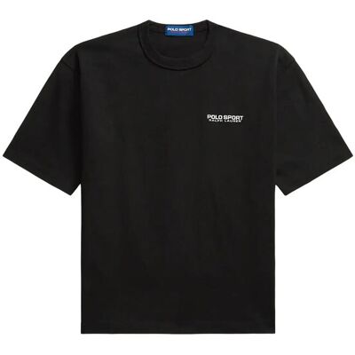 Polo Ralph Lauren Relaxed Fit Polo Sport Jersey T-Shirt L POLO BLACK/WHITE L Polo Ralph Lauren Relaxed Fit Polo Sport Jersey T-Shirt L POLO BLACK/WHITE L