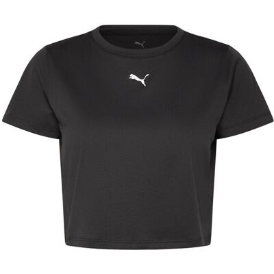 W Tad Essential Baby Tee L PUMA BLACK L W Tad Essential Baby Tee L PUMA BLACK L