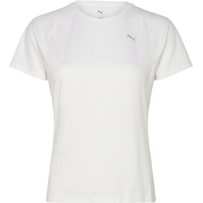 W Run Velocity Tee (Poly) L PUMA WHITE L W Run Velocity Tee (Poly) L PUMA WHITE L