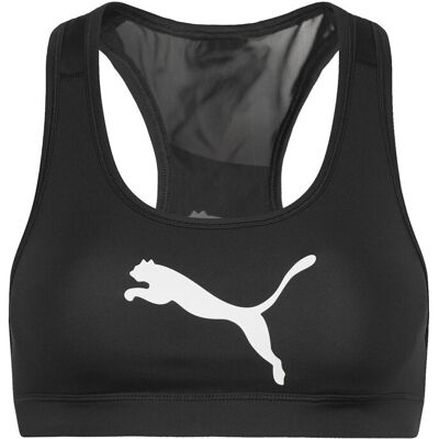 4Keeps Bra - Mid L PUMA BLACK-BIG CAT L 4Keeps Bra - Mid L PUMA BLACK-BIG CAT L