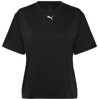W Tad Essential Relaxed Tee S PUMA BLACK S W Tad Essential Relaxed Tee S PUMA BLACK S
