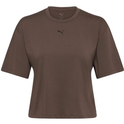 PUMA W Cloudspun Relaxed Tee XL FLAT BRONZE XL PUMA W Cloudspun Relaxed Tee XL FLAT BRONZE XL