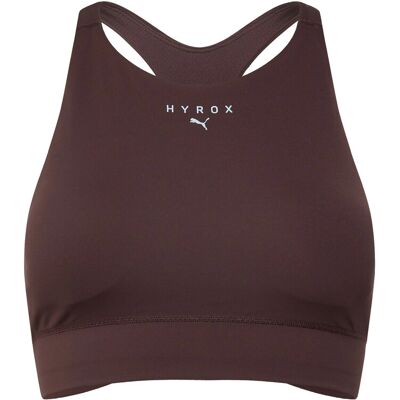 W Puma X Hyrox Shapeluxe High Neck Bra L CHOCOLATE BROWN L W Puma X Hyrox Shapeluxe High Neck Bra L CHOCOLATE BROWN L