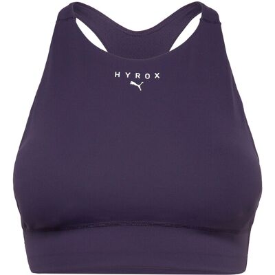W Puma X Hyrox Shapeluxe High Neck Bra L DEEP PLUM L W Puma X Hyrox Shapeluxe High Neck Bra L DEEP PLUM L