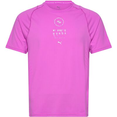 M Puma X Hyrox Dryelite Training Tee M ELECTRIC ORCHID M M Puma X Hyrox Dryelite Training Tee M ELECTRIC ORCHID M