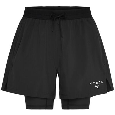 W Puma X Hyrox Dryelite 3" 2In1 Short S PUMA BLACK S W Puma X Hyrox Dryelite 3" 2In1 Short S PUMA BLACK S