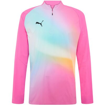Individual Lightspeed Ultimate 1/4 Zip-Top L POISON PINK-PUMA BLACK L Individual Lightspeed Ultimate 1/4 Zip-Top L POISON PINK-PUMA BLACK L