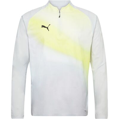 Individual Lightspeed Ultimate 1/4 Zip-Top L SILVER MIST-PUMA BLACK L Individual Lightspeed Ultimate 1/4 Zip-Top L SILVER MIST-PUMA BLACK L
