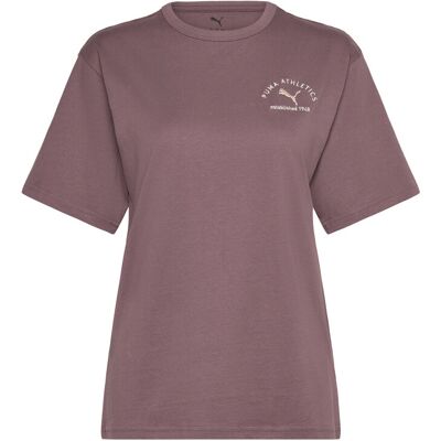 Puma Class Relaxed Tee XS RAISIN XS Puma Class Relaxed Tee XS RAISIN XS