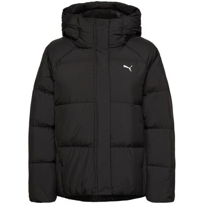 Hooded Down Puffer Jacket XS PUMA BLACK XS Hooded Down Puffer Jacket XS PUMA BLACK XS