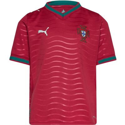 PUMA Fpf Home Jersey Replica Jr 116 CLUB RED-GREEN LAGOON 116 PUMA Fpf Home Jersey Replica Jr 116 CLUB RED-GREEN LAGOON 116