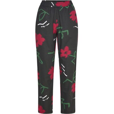 Quiksilver Lomas Woven Pant Hemp S BLACK STREET FLORAL 64 S Quiksilver Lomas Woven Pant Hemp S BLACK STREET FLORAL 64 S