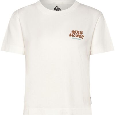 Quiksilver Standard Ss Tee S SNOW WHITE S Quiksilver Standard Ss Tee S SNOW WHITE S
