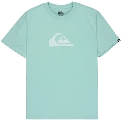 Quiksilver Ev Comp Logo Ss S BLUE HAZE S Quiksilver Ev Comp Logo Ss S BLUE HAZE S