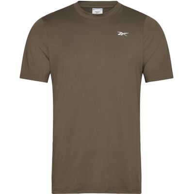 Reebok Performance Id Train Stretch Tech T-Shirt S ARMY GREEN S Reebok Performance Id Train Stretch Tech T-Shirt S ARMY GREEN S