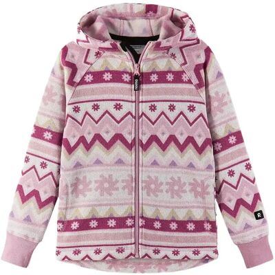 Reima Fleece Hoodie, Northern 128 GREY PINK 128 Reima Fleece Hoodie, Northern 128 GREY PINK 128