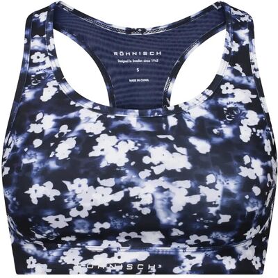 Röhnisch Printed Mesh Sportsbra XL INDIGO BLOOM XL Röhnisch Printed Mesh Sportsbra XL INDIGO BLOOM XL