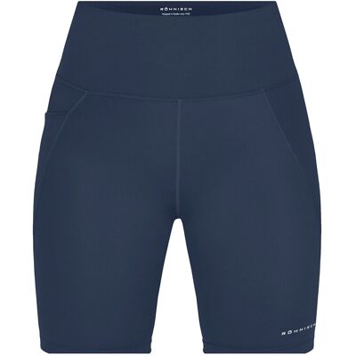 Röhnisch Flattering High Waist Bike Tights XS SPACE NAVY XS Röhnisch Flattering High Waist Bike Tights XS SPACE NAVY XS
