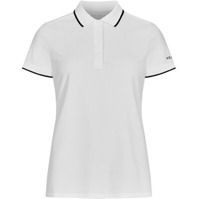 Röhnisch Miriam Vit Polo - Polo shirt Röhnisch Miriam Vit Polo - Polo shirt