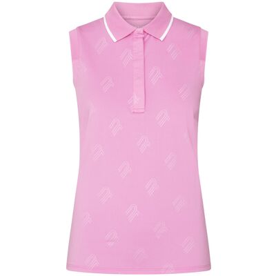 Röhnisch Deni Sleeveless Poloshirt M FUCHSIA PINK M Röhnisch Deni Sleeveless Poloshirt M FUCHSIA PINK M