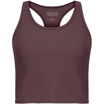 Röhnisch Ribbed R Tank XL HUCKLEBERRY XL Röhnisch Ribbed R Tank XL HUCKLEBERRY XL