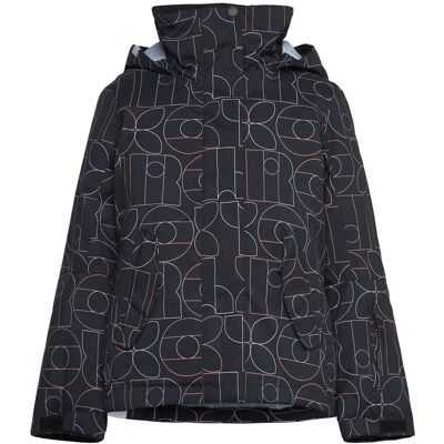 Roxy Jetty Girl Jk 164 TRUE BLACK BOBBY LINE 164 Roxy Jetty Girl Jk 164 TRUE BLACK BOBBY LINE 164