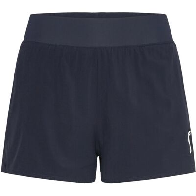 RS Sports Women's Performance Court Shorts - 2 In 1 With Ball Pockets (Black/White,L,St) S NAVY S RS Sports Women's Performance Court Shorts - 2 In 1 With Ball Pockets (Black/White,L,St) S NAVY S