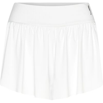RS Sports Women's Court Pleated Shorts (Black/White,L,St) S WHITE S RS Sports Women's Court Pleated Shorts (Black/White,L,St) S WHITE S