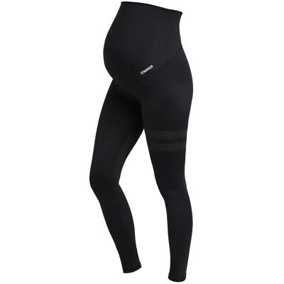 STRONGER Signature Maternity Leggings S BLACK S STRONGER Signature Maternity Leggings S BLACK S