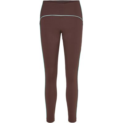 STRONGER Piping Leggings S BLACK COFFEE S STRONGER Piping Leggings S BLACK COFFEE S