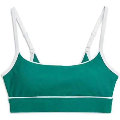 STRONGER Signature Piping Sports Bra L EVERGLADE L STRONGER Signature Piping Sports Bra L EVERGLADE L