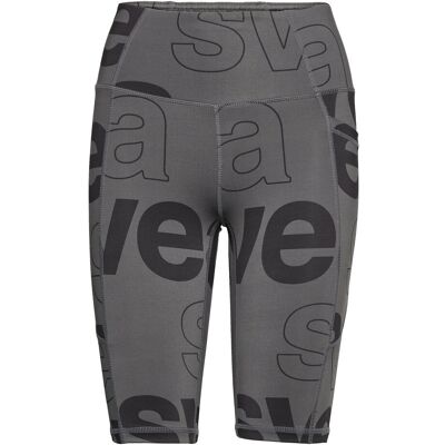 Svea W. Big Logo Biker Shorts XS DARK GREY XS Svea W. Big Logo Biker Shorts XS DARK GREY XS