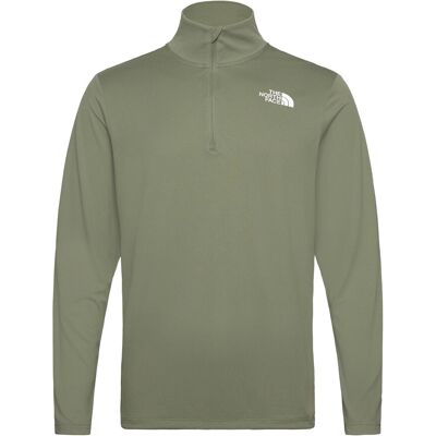 The North Face M 24/7 1/4 Zip Tee XS BARK MIST XS The North Face M 24/7 1/4 Zip Tee XS BARK MIST XS