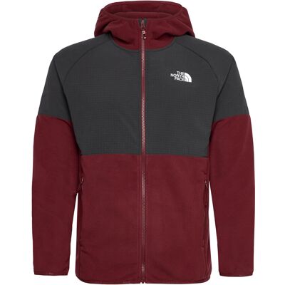 The North Face M Glacier Heavyweight Full Zip Hd S SUMAC/ASPHALT GREY S The North Face M Glacier Heavyweight Full Zip Hd S SUMAC/ASPHALT GREY S