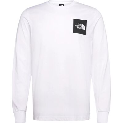 The North Face M L/S Fine Tee S TNF WHITE S The North Face M L/S Fine Tee S TNF WHITE S