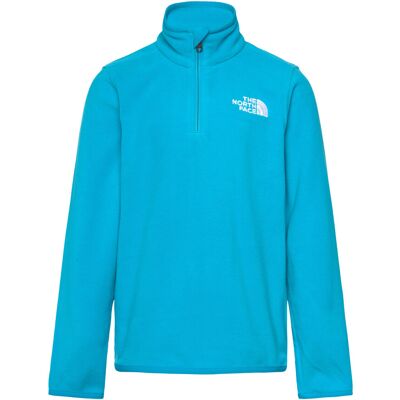 The North Face Teen Glacier 1/4 Zip Pullover L MERIDIAN BLUE L The North Face Teen Glacier 1/4 Zip Pullover L MERIDIAN BLUE L