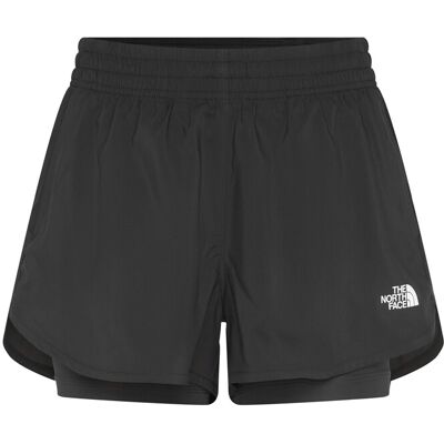 The North Face W Flex 2 In 1 Short L TNF BLACK L The North Face W Flex 2 In 1 Short L TNF BLACK L